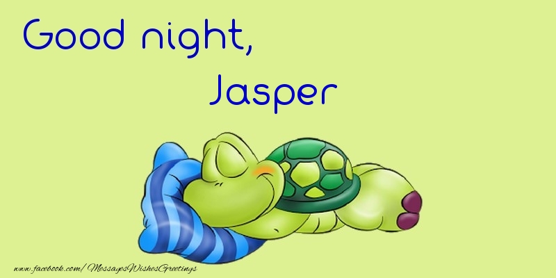 Greetings Cards for Good night - Animation | Good night, Jasper