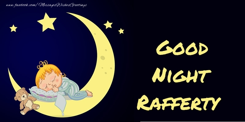  Greetings Cards for Good night - Moon | Good Night Rafferty