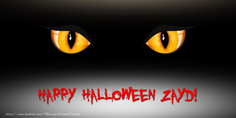  Greetings Cards for Halloween - Happy Halloween Zayd!