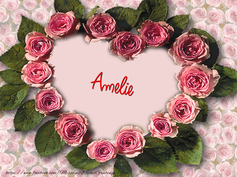 Greetings Cards for Love - Amelie