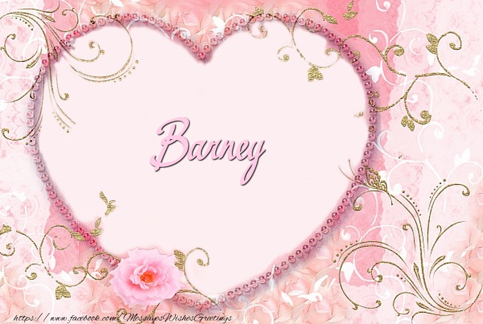Greetings Cards for Love - Hearts | Barney
