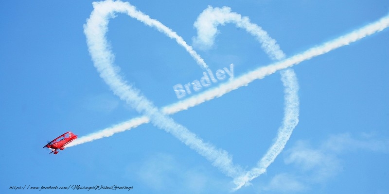 Greetings Cards for Love - Bradley