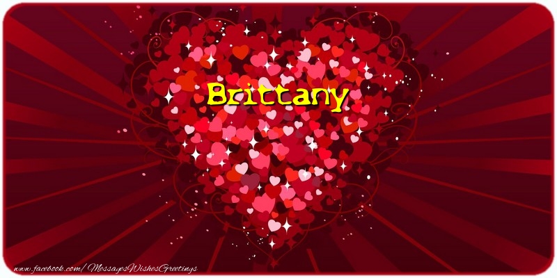 Greetings Cards for Love - Hearts | Brittany