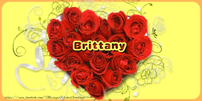 Greetings Cards for Love - Brittany