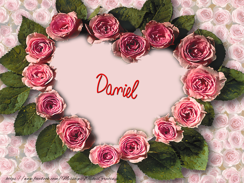 Greetings Cards for Love - Daniel