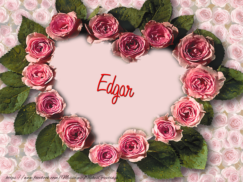 Greetings Cards for Love - Edgar