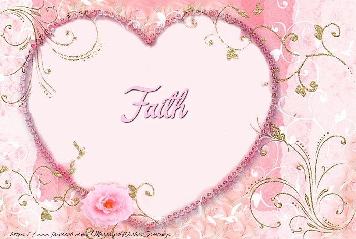 Greetings Cards for Love - Hearts | Faith