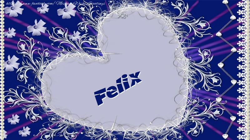 Greetings Cards for Love - Felix
