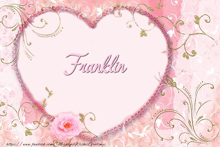Greetings Cards for Love - Franklin