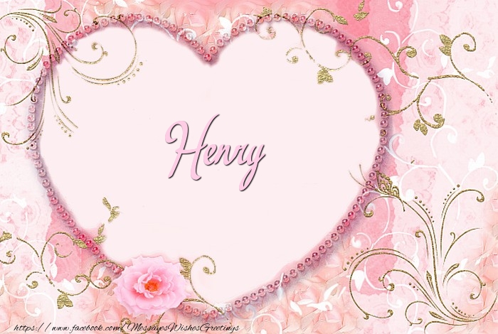 Greetings Cards for Love - Hearts | Henry