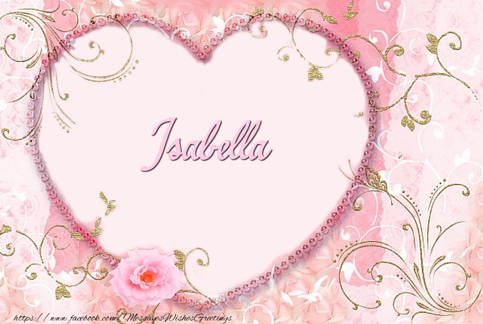 Greetings Cards for Love - Hearts | Isabella