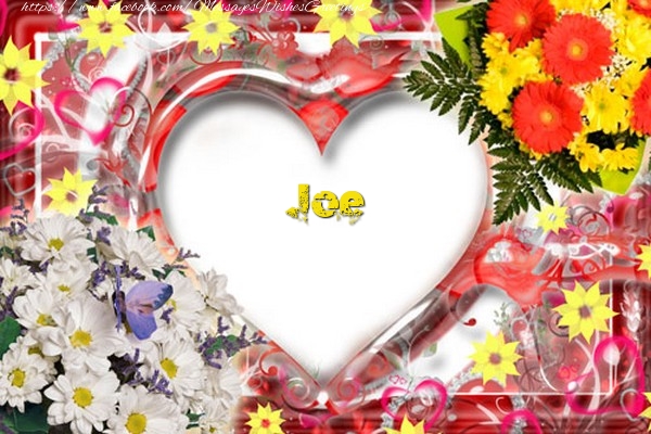 Greetings Cards for Love - Flowers & Hearts | Joe