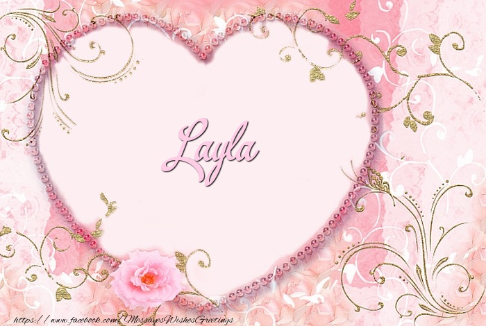 Greetings Cards for Love - Hearts | Layla
