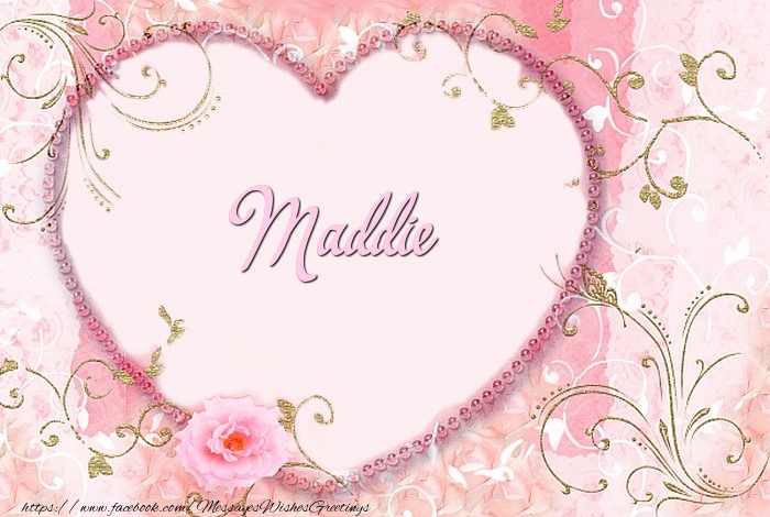 Greetings Cards for Love - Maddie