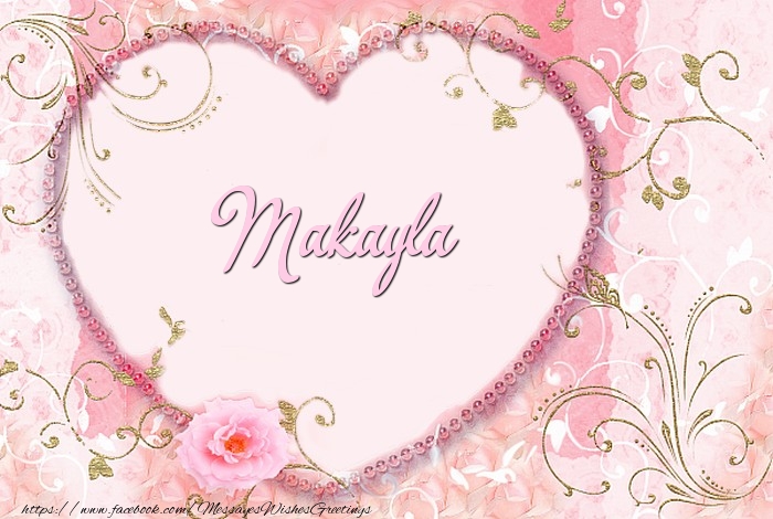 Greetings Cards for Love - Hearts | Makayla