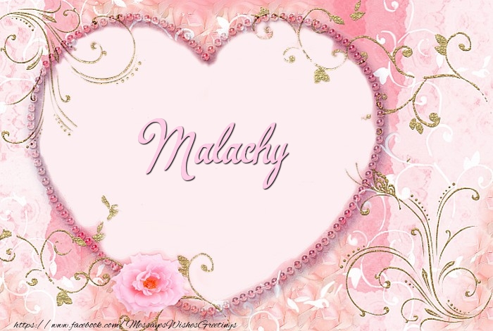 Greetings Cards for Love - Malachy