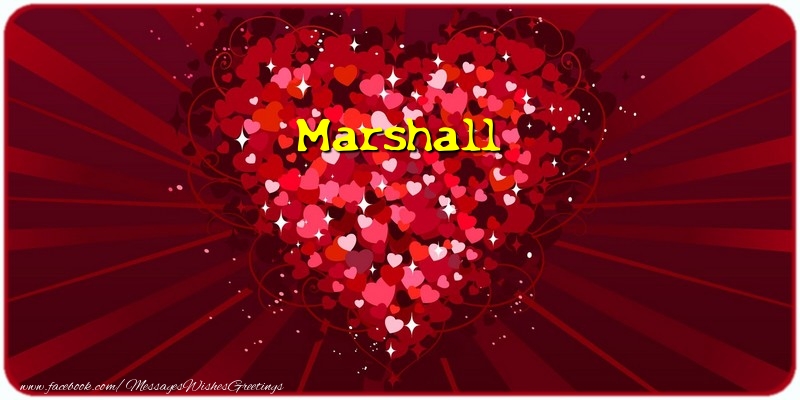  Greetings Cards for Love - Hearts | Marshall