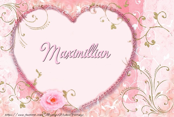 Greetings Cards for Love - Hearts | Maximillian