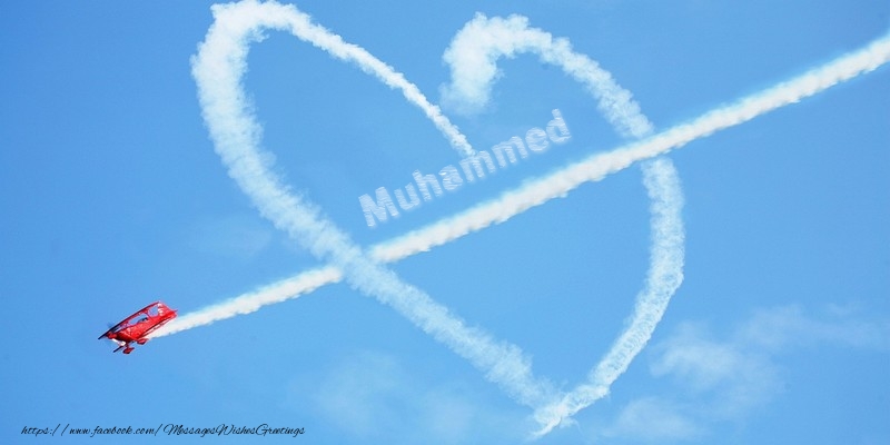 Greetings Cards for Love - Muhammed
