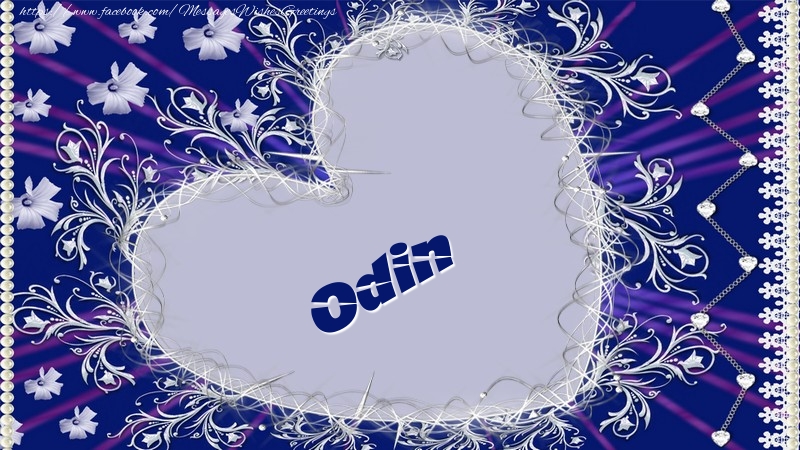 Greetings Cards for Love - Flowers & Hearts | Odin