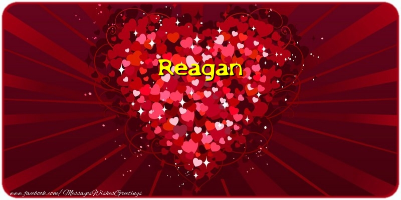 Greetings Cards for Love - Hearts | Reagan