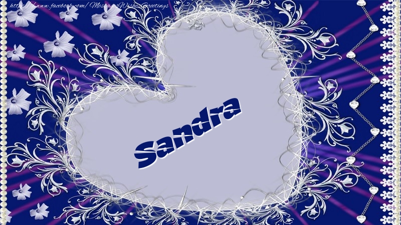 Greetings Cards for Love - Sandra