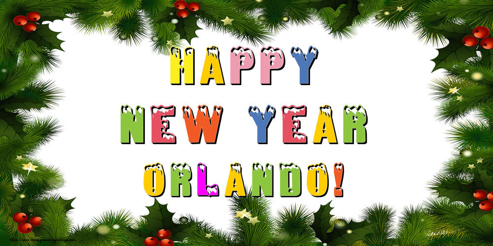  Greetings Cards for New Year - Christmas Decoration | Happy New Year Orlando!