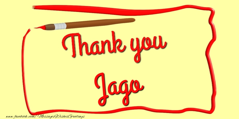Greetings Cards Thank you - Messages | Thank you, Jago