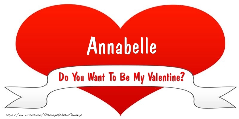 Greetings Cards for Valentine's Day - Hearts | Annabelle Do You Want To Be My Valentine?